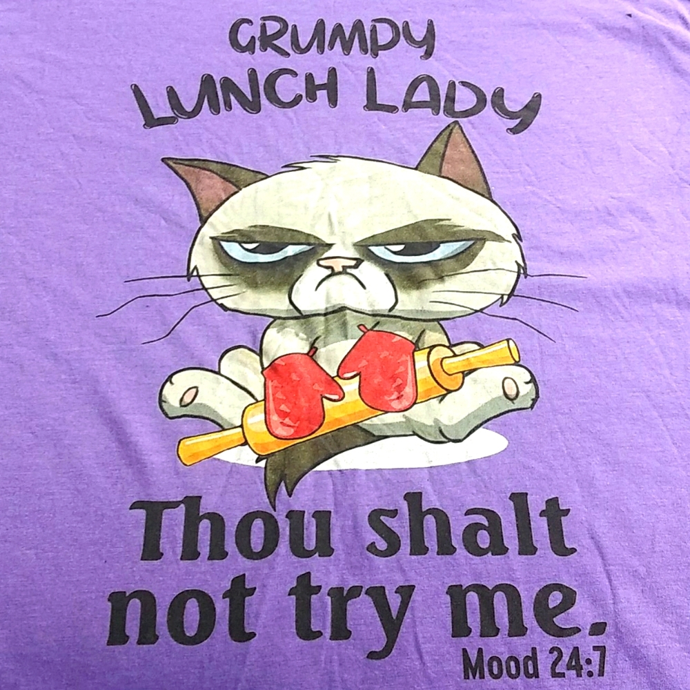 Grumpy Lunch Lady Tee
